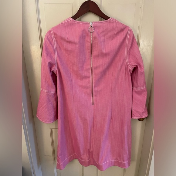 NWOT Akris Punto Stretch Denim Knee Length Dress - Picture 3 of 6